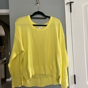 Offline Bright Yellow Knit Sweater